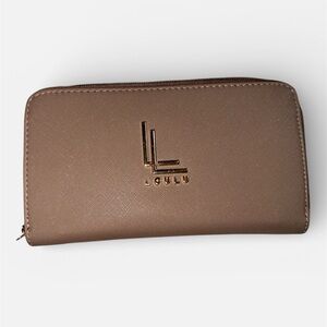 Loulu women's large zip-around wallet